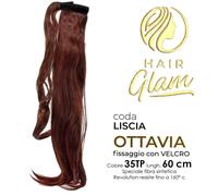 Hair Glam Coda Ottavia Fibra Revolution 60 35TP cm - Extension capelli