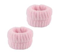 Hair Glamour: Chic Hair Accessories、 Elastic Hair Ties & rubber band - A variety of shapes are available(A-Pink)