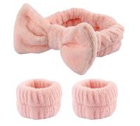 Hair Glamour: Chic Hair Accessories、 Elastic Hair Ties & rubber band - A variety of shapes are available(AB-Sand Pink)