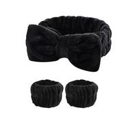 Hair Glamour: Chic Hair Accessories、 Elastic Hair Ties & rubber band - A variety of shapes are available(AB-Black)