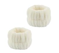 Hair Glamour: Chic Hair Accessories、 Elastic Hair Ties & rubber band - A variety of shapes are available(A-Cream)