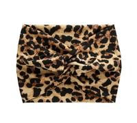 Hair Glamour: Chic Hair Accessories、 Elastic Hair Ties & rubber band - A variety of shapes are available(Leopard Yellow)