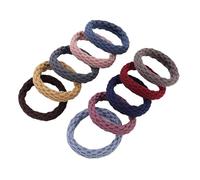 Hair Glamour: Chic Hair Accessories、 Elastic Hair Ties & rubber band - A variety of shapes are available(MULTI)