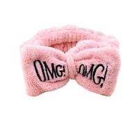 Hair Glamour: Chic Hair Accessories、 Elastic Hair Ties & rubber band - A variety of shapes are available(Pink)