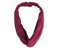 Hair Glamour: Chic Hair Accessories、 Elastic Hair Ties & rubber band - A variety of shapes are available(Wine Red)