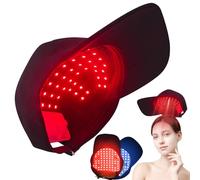 Hair Growth Cap, Red Light Therapy Hair Cap, 630nm 650nm 470nm Red and Blue Light, 4 Mode, Vibration Massage, 70pcsLEDs, for Hair Loss Promote Hair Fast Regrow Care Cap for Men And Women