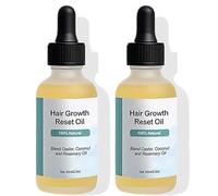 Hair Growth Oil,Hair Growth & Reset Oil,Hair growth serum,Strengthens Hair Roots, For Dry Damaged Hair, Rosemary hair care essential for All Hair Type (2 pcs)