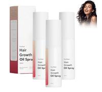 Hair Growth Oil Spray, Natural Hair Thinning Spray for Thinning Hair | Non-Greasy, Damage Repair, Loss Prevention (3PCS)