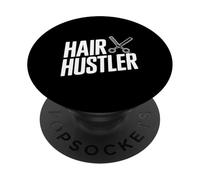 Hair Hustler: Abbraccia il tuo stile e trambusto PopSockets PopGrip Adesivo