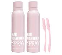 Hair Identifier Spray for Face Dermaplaning - 2024 New Hair Identifier Spray for Face Shaving, Skin Body Hair Identifying Spray for Dermaplaning,Women Dermaplaning Tool for Face (2pcs)