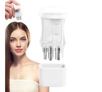Hair Oil Comb Applicator - Scalp Tool, Portable Liquid Root Graduated Scale Dispenser Care Smooth Flow Design | Ideal for Application Massage Nourishment Routine, 6x2.8cm/2.36x1.1 inches