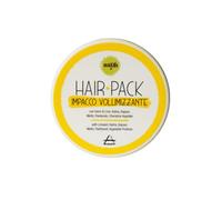 Hair Pack Aria - Maschera Capelli Volumizzante Condizionante - Impacco per capelli spenti o crespi - Con Semi di Lino, Katira, Kapoor, Methi, Pantenolo, Cheratina Vegetale - 200 ML