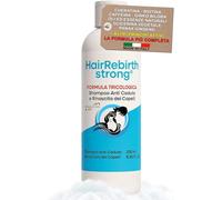 HAIR REBIRTH STRONG * Shampoo 250 ml * Il Miglior Shampoo Anticaduta e Ricrescita * Formula Tricologica con Cheratina Caffeina e Biotina * Made in Italy 100% * Rinascita dei Capelli * Registrato CPNP