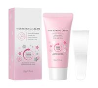 Hair Removal Cream, Depilation Lotion for Arm, Moisturizing Hair Removal Creams 50 g, Gentle Care for Underarm Back Leg, Face Use for Home Travel Vacation, 4,9 x 3,3 x 12 cm