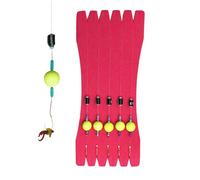 Hair Rigs per pesca alla , set per il montaggio della | Attrezzature di precisione in acciaio inox elastico per la pesca in mare fiume stagno