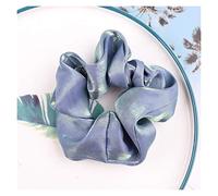 Hair Ropes Elastic Rubber Band Hair Jewelry Accessories Hair Accessories (Metal Color : Light Pink) (Gray Blue)
