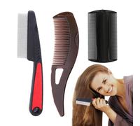 Hair Scrubber Brush, Scalp Scrub, Ergonomic Handle Lice Comb, Massage Tools and Equipment, Portable Scalp Brush for Relaxation, Showers, and Shampooing Care