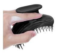 Hair Scrubber - Shampoo Scalp Massager - Deep Cleansing Head Scrubber with Anti-Slip Handle for Spa Shower Dry Oily Hair Relaxation