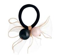 Hair Scrunchies Fiocco Per Capelli Elastico Per Anello Per Corda Per Ragazza Cavallo Per Pour Toutes Les Occasions