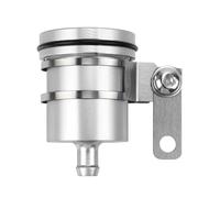 HAIR Serbatoio Frizione Per Moto, Cilindro Principale, Coppa Dell'olio, Serbatoio Del Liquido Dei Freni Per TRICKER TRX850 V-MAX(Silver NO LOGO)