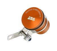 HAIR Serbatoio Frizione Per Moto, Cilindro Principale, Coppa Dell'olio, Serbatoio Del Liquido Dei Freni Per TRICKER TRX850 V-MAX(Orange with LOGO)