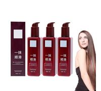 Hair Smoothing Leave-in Conditioner,Balsamo lisciante senza risciacquo per capelli,Balsamo per Capelli,Magic Hair Care Serum,A Touch Of Magic Hair Care,Deep Conditioner for Dry Damaged Hair (3PC)