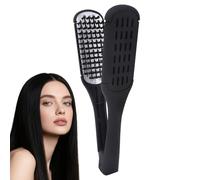 Hair Straight Brush, Straightening Comb, Anti Slip Styling Tool, Comfortable to Hold Straightener, 9.33x1.85 Inches, Ideal for Daughter, Friend, Sister, Daily Hair Care, Gift Use