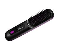 Hair Straightener Brush - 3 modalità Comb Cordless, Ceramic Heated Brush, regolabile per dritta ricaricabile | Hot Combs for Women Beard Men Thick Thin Haiir Temperature Display Travel