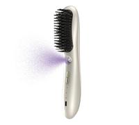 Hair Straightener Comb - 6.2cm Straightener Brush | Rechargeable Styling Tools - Portable Smoothing Heated | for Outdoor Travel Vacation Morning Rush | Anti-Scald & Auto-Off