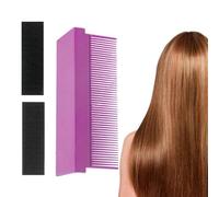Hair Straightener Comb - Removable Heat-Resistant Attachment | Styling | Nylon and carbon fiber heat-resistant comb attachment, removable flat iron accessory for hair styling, perfect for home and s