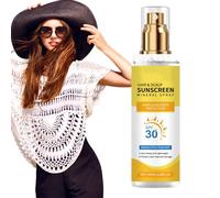 Hair Sunscreen, 100 ml Scalp Protector, Beach Sunblock Color Fade, Protezione UV Rays, Travel Size Skin Care, Moisturizing Hair and Scalps Treatments for Dryness