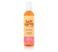 Hair Syrup Olio per capelli Rapunzel Pre-Wash, con pompelmo rosa, mandorla dolce e ciliegia, rivitalizza il cuoio capelluto e i sensi, vegano e 100% naturale, 100 ml