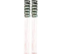 Hair Tinsel Clips - 12 Pieces Sparkly 20 Inch Extensions | Invisible Scalp Adhesion, Heat-Resistant Synthetic Fiber, for Parties Festivals & Cosplay, Dynamic Prismatic Reflection