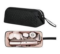 Hair Tool Bag - Nylon Storage Pouch | Flat Iron Dryer Accessories Holder | Heat Resistant Styling , Travel Storage Case for Hair Dryer, Straightener, Salon Tools, Bathroom Vanity, Bedroom,