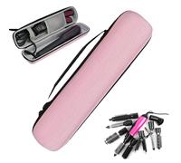 Hair Tool Travel Bag, Waterproof Flat Iron Case, Portable Travel Supplies, Multifunctional Haircare Accessories for Men and Women, Organizer for Styling Tools, (EVA)