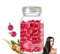 Hair Treatment Serum,Hair Oil Capsule,Hair Vitamin Serum Capsules,Hair Vitamins Oil Capsules,Macadamia & Avocado Oil, Vitamins A/C/E Restores Dry Frizzy Hair,Makes Hair Healthy, Smooth And Shiny-1pcs