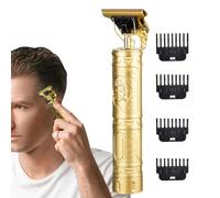 Hair Trimmer, Zero Gapped Clippers, Cordless Beard Cutter, Precision Steel Blade, Rechargeable Motor, Ergonomic Grip, Perfect for Haircut, Beard Styling, Grooming Routine, 5.9x1.6 inches