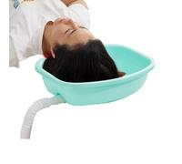 Hair Wash Station Portable - Hair Washing Basin, Neck Support Tray Use, Durable Material, Reusable Buddy Tray Design, Bedside Haircuts Coloring, Elderly Disabled Home Care Accessory