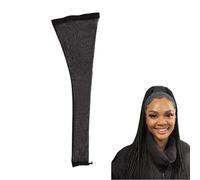 Hair Weave Sleeve - Mesh | Elastic Long Headband Loc Socks With Elastic Band | Fashion Design Hair Wrap | Protective Hairs Accessory For Braids, Twists, And Styling, Sleep, And Daily Haiir C