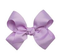 HAIRBOWS Fiocco per capelli in gros grain per ragazze, per tutte le età e tipi di capelli, fiocco da 15,2 cm, orchidea chiara