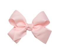 HAIRBOWS Fiocco per capelli in gros grain per ragazze, per tutte le età e tipi di capelli, fiocco da 15,2 cm, rosa chiaro