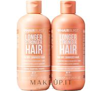 Hairburst Longer Stronger Set capelli rovinati e secchi 2×350 ml