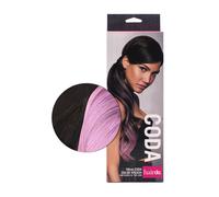 Hairdo Coda Color Splash Ebony / Lavander 58 cm - coda lavanda su nero