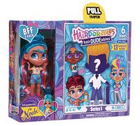 Hairdorables Hairdudables Best Friends Forever Pack, 4 Modelli a Sorpresa, 1 Doll e 1 Boy