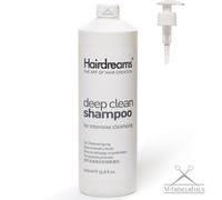 Hairdreams Profondo Clean Pulizia Shampoo+Pompa Extensions Capelli 1L/1000ml