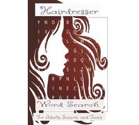 Hairdresser Word Search Book