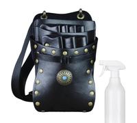 Hairdressing Scissor Pouch, Barber Waist Belt Holder, Large Capacity Shears Storage Bag, 8,66 x 4,72 x 1,18 Inches, Sturdy Tool Holster for Hairstylists, Combs, Professional Hair Cutting Accessories