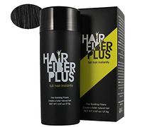 HairFiberPlus 27.5g, fibre copri calvizie istantaneo in pochi secondi (Nero)