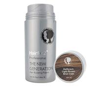 hairfor2 diffusa capelli/hair Fibres marrone chiaro, 1er Pack (1 X 25 G)