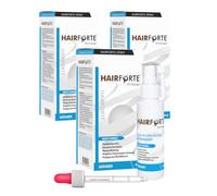 Hairforte Spray per uomo, 3% Procapil contro la perdita di capelli, blocco DHT, set da 3